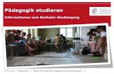 Pädagogik. Informationen zum Studiengang der TU Darmstadt #hobit2015
