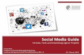 Social Media Guide - Workshop #kultur-bildet.de
