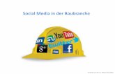 Social Media in der deutschen Baubranche