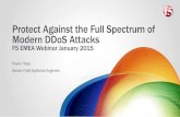 Schützen Sie sich gegen das gesamte Spektrum moderner DDoS-Angriffe mit F5