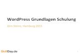 Grundlagen Wordpress Schulung SkillDay.de   2015