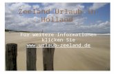 Zeeland Urlaub Holland