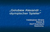 Golubew Alexandr â€“ olympischer Spieler