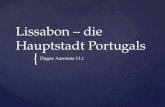 Lissabon â€“ die hauptstadt portugals