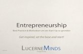 Lucerne Minds 2014/12 Entrepreneurship