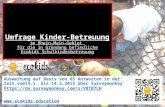 Umfrage "Kinder-Betreuung im Rhein-Main-Gebiet" für die in Gründung befindliche Ecokids Schulkinderbetreuung