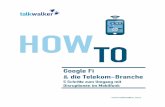 Google Fi & die Telekom-Branche - 5 Schritte zum Umgang mit Disruption im Mobilfunk
