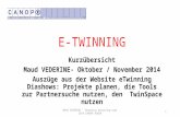E-twinning diaporama allemand