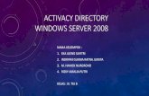 Activacy directory windows server 2008