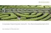 Die Berichtslandschaft 2022 - Fünf Szenarien zum Corporate Reporting 2022