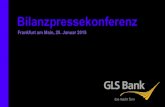 Bilanzpressekonferenz der GLS Bank