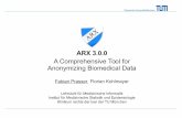ARX - A Comprehensive Tool for Anonymizing Biomedical Data