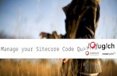 Qualitymanagement mit Sitecore und Sonarqube