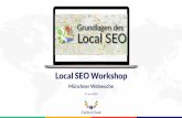 Workshop Münchner Webwoche 2015: Local SEO