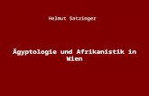 Ägyptologie und Afrikanistik in Wien