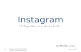 Instagram - Tipps & Tricks für ein schönes Profil