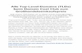 Alle Top Level-Domains (TLDs) beim Domain Cost Club zum Großhandelseinkaufspreis