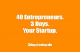 3 Day Startup Sponsoring 2015
