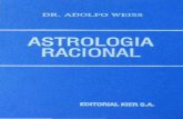 Weiss Adolfo. Astrología Racional