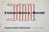 Jungmaedel - Fuehrerinnen-Dienst - 1939 Juni (15 S., Scan, Fraktur)