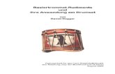 Baslertrommel Rudiments Und Ihre Anwendung Am Drumset