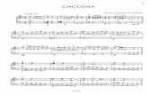 Georg Friedrich Händel - Ciaccona (Chaconne)