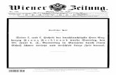 WIENER ZEITUNG 19140629 Franz Ferdinand Murdered