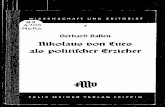 Cusa - Kallen, Gerhard - Nikolaus von Cues als politischer Erzieher (1937, 29p, mf).pdf