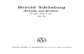 Schoenberg - Friede Auf Erden