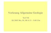 Allgemeine Geologie 7