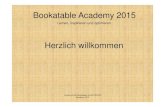 Bookatable Academy 2015