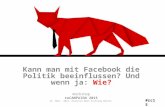rc15 "Kann man mit Facebook die Politik beeinflussen?" Martin-Fuchs