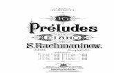 Rachmanninoff Preludes