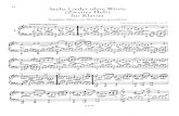 Mendelssohn Klavierwerke 4 Lieder Ohne Worte Op 30 Breitkopf