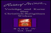 GA 345 - Rudolf Steiner - Vorträge und Kurse über christlich-religiöses Wirken - BAND-4
