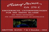 GA 270 C - Esoterische Unterweisungen für die 1. Klasse der Freien Hochschule für Geisteswissenschaft am Goetheanum - Band-3 - Rudolf Steiner