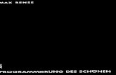 Bense, Max 1960 Programmierung Des Schönen (Ocr)