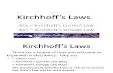 Kirchhoff’s Laws 4-11-11