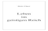 Ulmer, Dieter-Leben Im Geistigen Reich