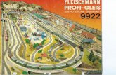 Fleischmann 9922 Profi-Gleis