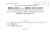 "D.(Luft)T.6151" MG151 und MG151/20 Waffen-Handbuch (1942)