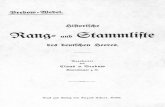 Bredow, Claus von - Historische Rang- und Stammliste des deutschen Heeres - Band 1 (1905)