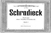 Schradieck Schule Der Violin-Technik