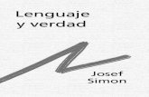 Simon, Josef - Lenguaje Y Verdad