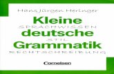 Kleine Deutsche Grammatik. Cornelsen