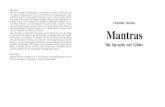 Stecher, Christine - Mantras Die Sprache der Götter