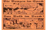 Arendt, Paul - Die Bonzen im Speck - Das Volk im Dreck (1931)