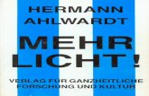 Ahlwardt, Hermann - Mehr Licht - Der Orden Jesu in seiner wahren Gestalt (1925)