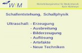 01 Huettmeyer Technische Grundlagen Der B-Bild Sonographie
