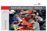 Abfallkalender Regensburg 2014